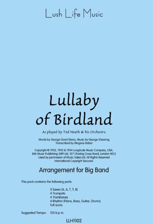 LULLABY OF BIRDLAND (Ted Heath)